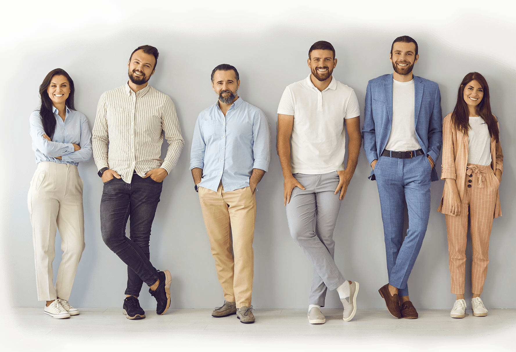 gruppo persone di uomini e donne
